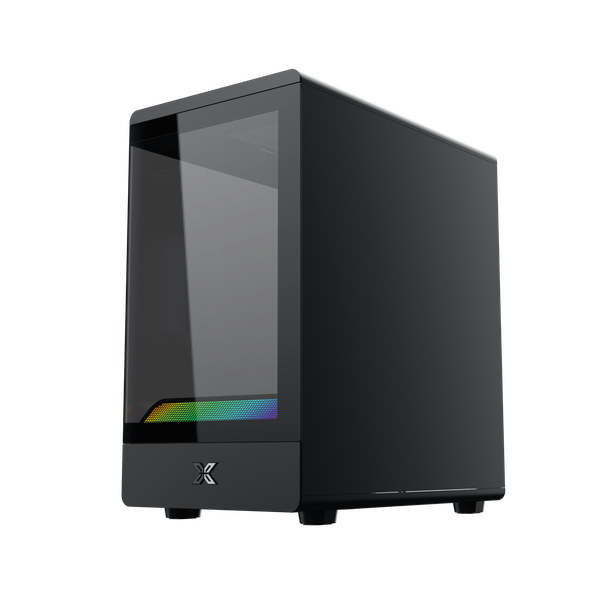  Case Xigmatek Pura MS | Hỗ trợ AIO 240, Đen 