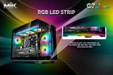  Thùng máy MIK G7 Led Strip (M-ATX) 