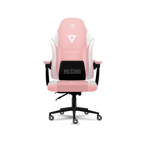 Ghế Gaming Centaur MECHA | Chân xoay kim loại, màu hồng