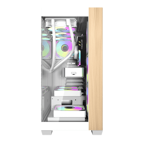 Thùng máy Case Darkflash DS900W ATX Glass - Trắng 