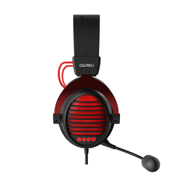  Tai nghe gaming Dare-U EH925 MAX | Có dây, Black Red 