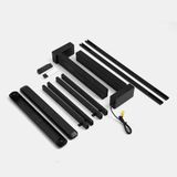  Bàn văn phòng Nâng hạ Apex DP02 1m4 / 1m6 | Thép, Đen 