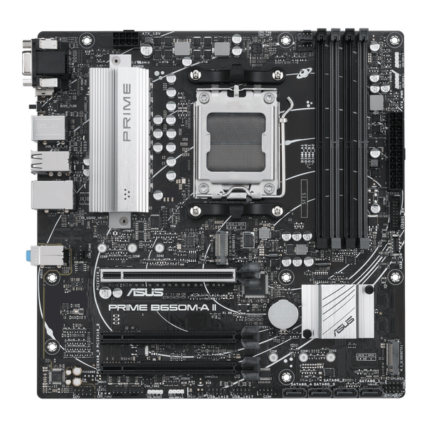  Mainboard ASUS Prime B650M-A II DDR5 | AM5, mATX, 4 khe RAM 