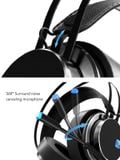  Tai nghe có dây gaming Zidli ZH17 Black | 7.1, USB 