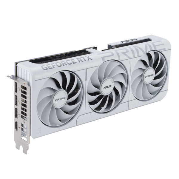  Card màn hình NVIDIA GeForce RTX 5070 ASUS Prime White OC | 12GB GDDR7, 6144 CUDA, 650W 