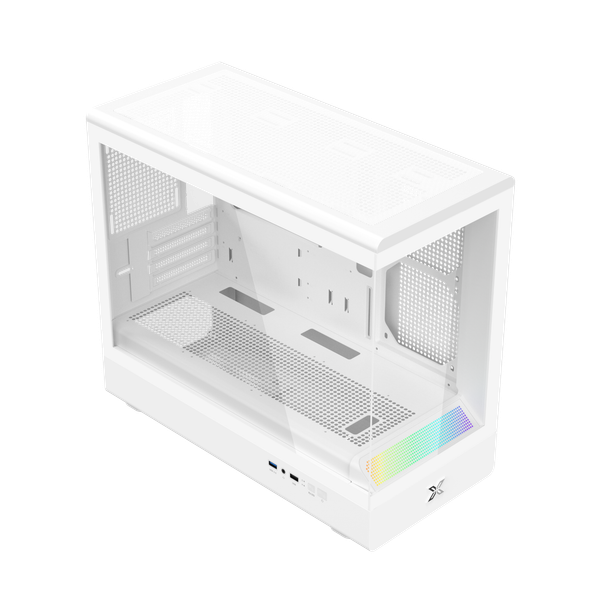 Case Xigmatek Pura ML | Hỗ trợ AIO 360, Trắng 