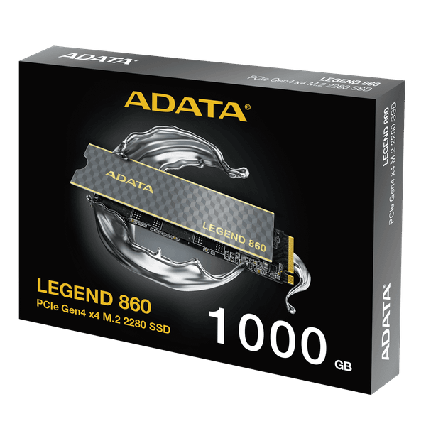  Ổ cứng SSD ADATA LEGEND 860 1TB | PCIe Gen4 x4 NVMe, M.2 2280 (SLEG-860-1000GCS) 