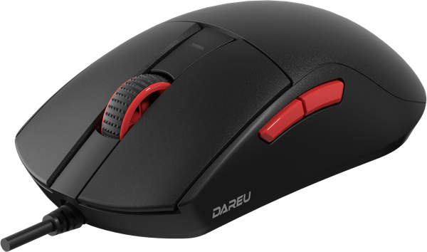  Chuột gaming DareU EM950 | Có dây, 18000 DPI, 53g, Đen 
