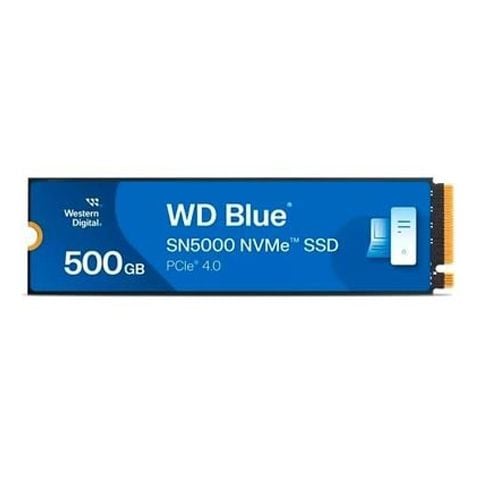  Ổ cứng SSD Western Digital Blue SN5000 500GB | PCIe Gen4 x4 NVMe, M.2 2280 (WDS500G4B0E) 