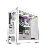  Thùng máy Case Darkflash DS900W ATX Glass - Trắng 