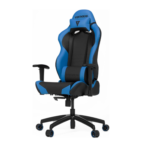 Ghế gaming VERTAGEAR SL2000 | Đen xanh dương, 100kg, Chân xoay, Da PU