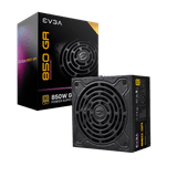  Nguồn máy tính Evga Supernova 850W Ga 80 Plus Gold | F-Module, Đen 