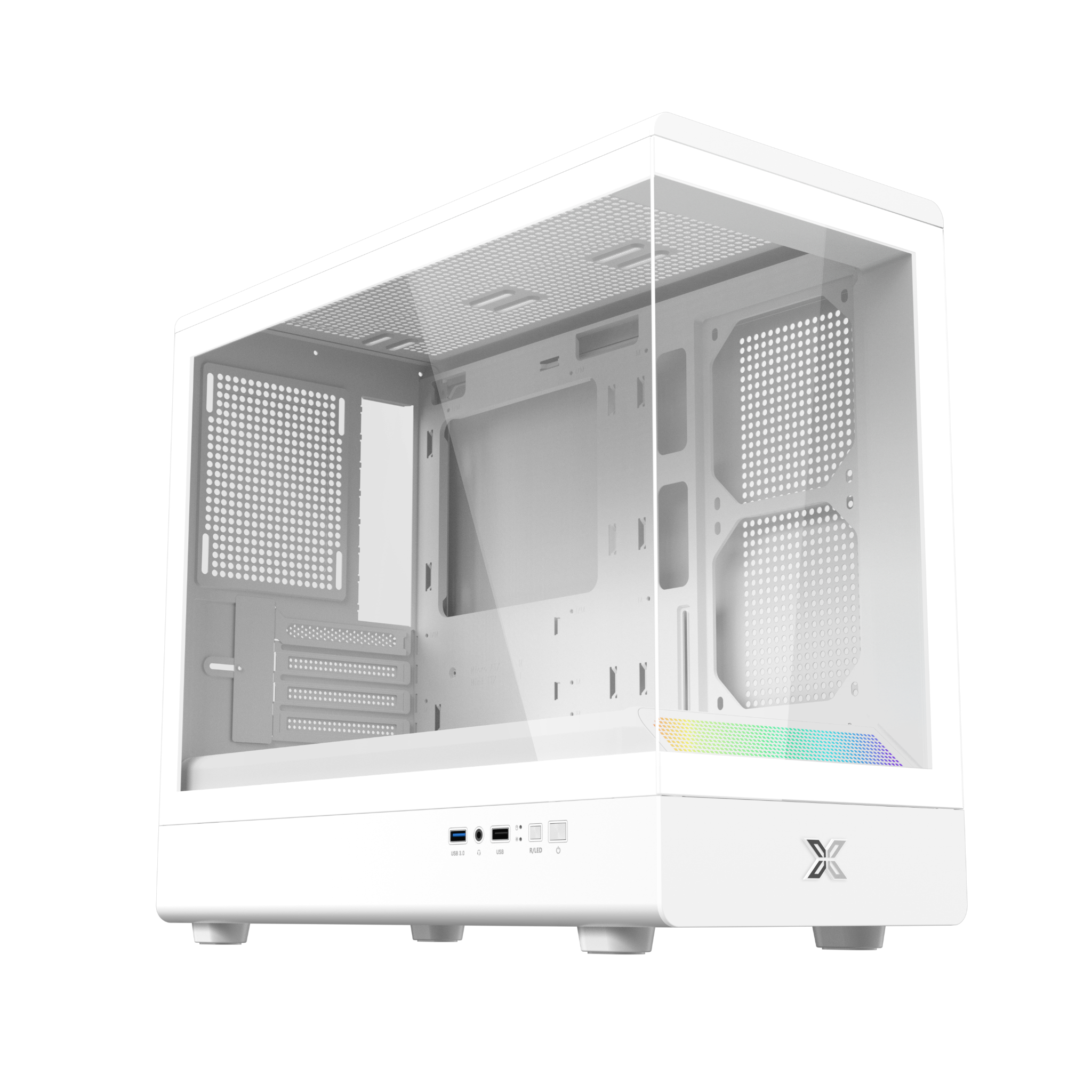 Case Xigmatek Pura ML | Hỗ trợ AIO 360, Trắng