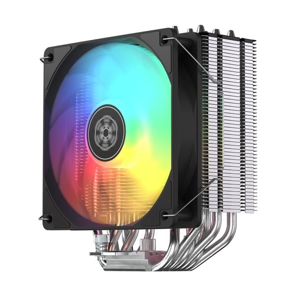  Tản nhiệt khí SilverStone Frost Mage 600 | ARGB, Đen 