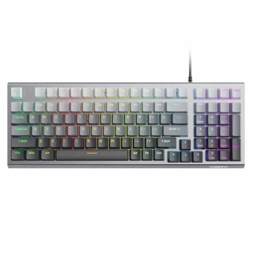 Bàn phím cơ Xiberia CZ98 Black Gradient | Hotswap, Magnetic switch, Led RGB, Water proof