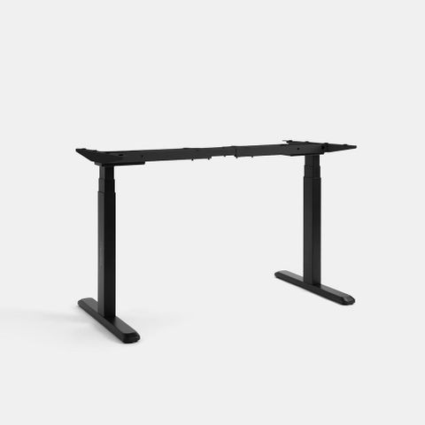 Khung bàn nâng hạ HyperWork Apex DP02 | 2 mô tơ, màu đen, tương thích mặt bàn 1m4 & 1m6