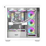  Thùng máy Case Darkflash DS900W ATX Glass - Trắng 