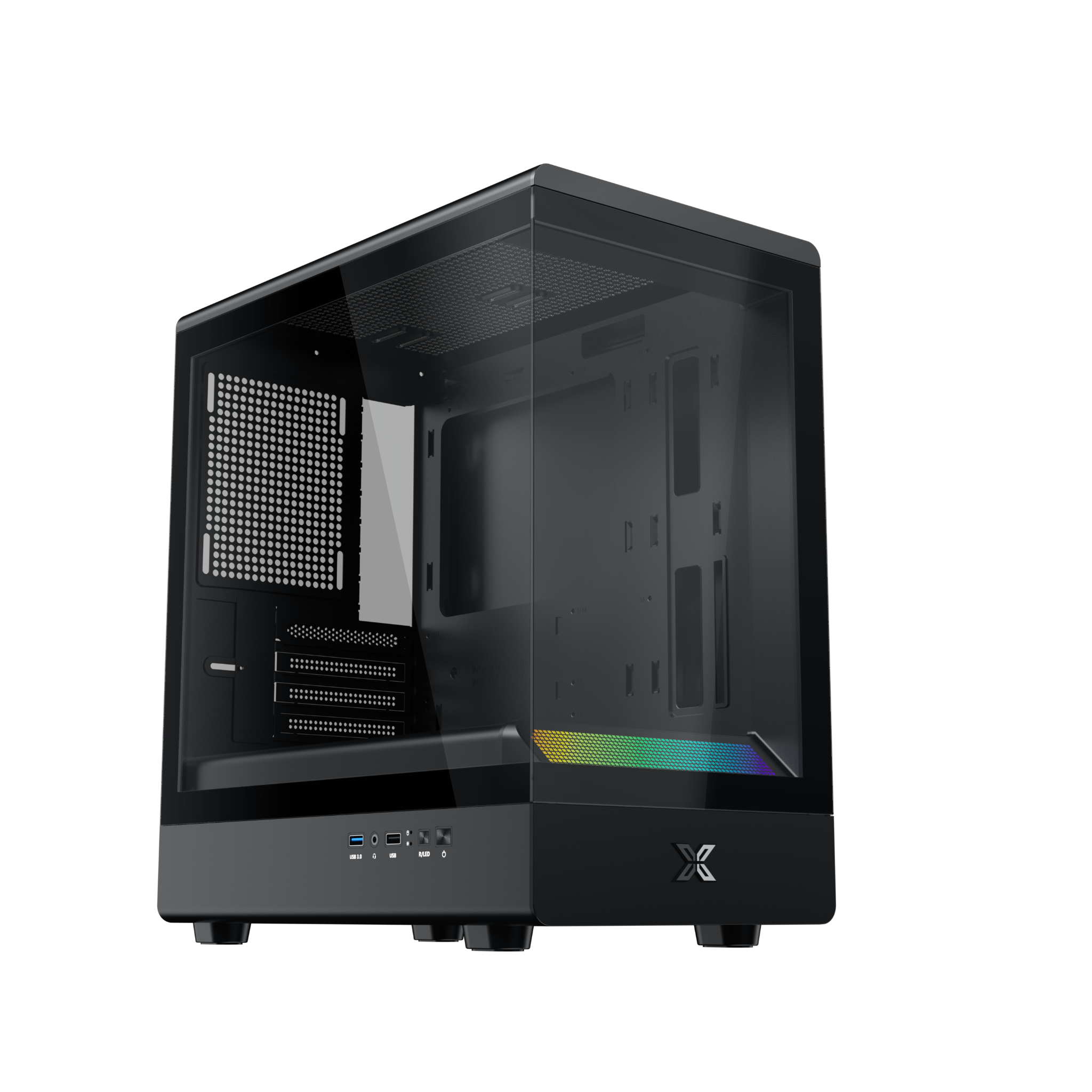 Case Xigmatek Pura MS | Hỗ trợ AIO 240, Đen