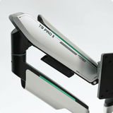  Giá treo màn hình đôi Human Motion T9 Pro II | 23-43 inch, Trắng 