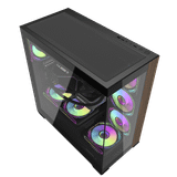 Thùng máy Case Darkflash DS900W ATX Glass - Đen 