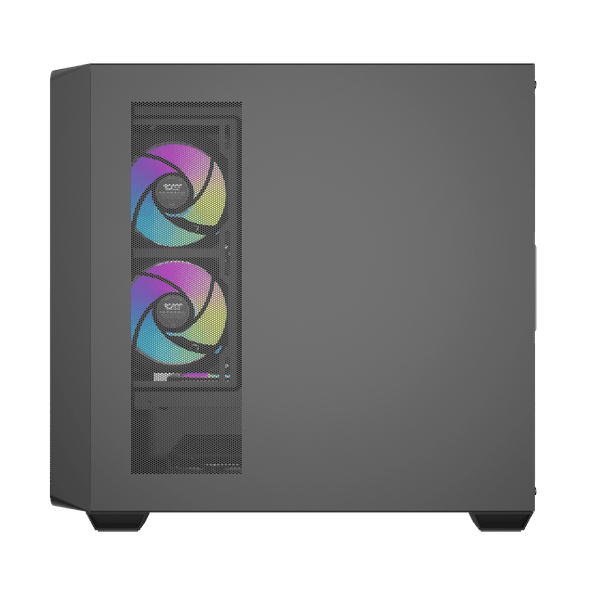  Thùng máy Case Darkflash DS900WD ATX - Đen (Mặt gỗ) 