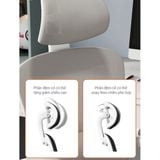  Ghế văn phòng chân xoay 418 | Công thái học, màu xám 