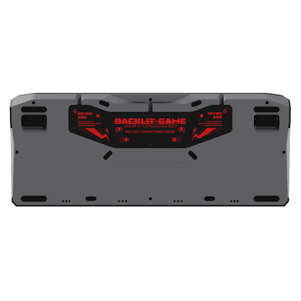  Bàn phím cơ gaming Rapoo ESK750-98 | Có dây, Fullsize, Linear Switch, RGB, Black/Grey/Red 