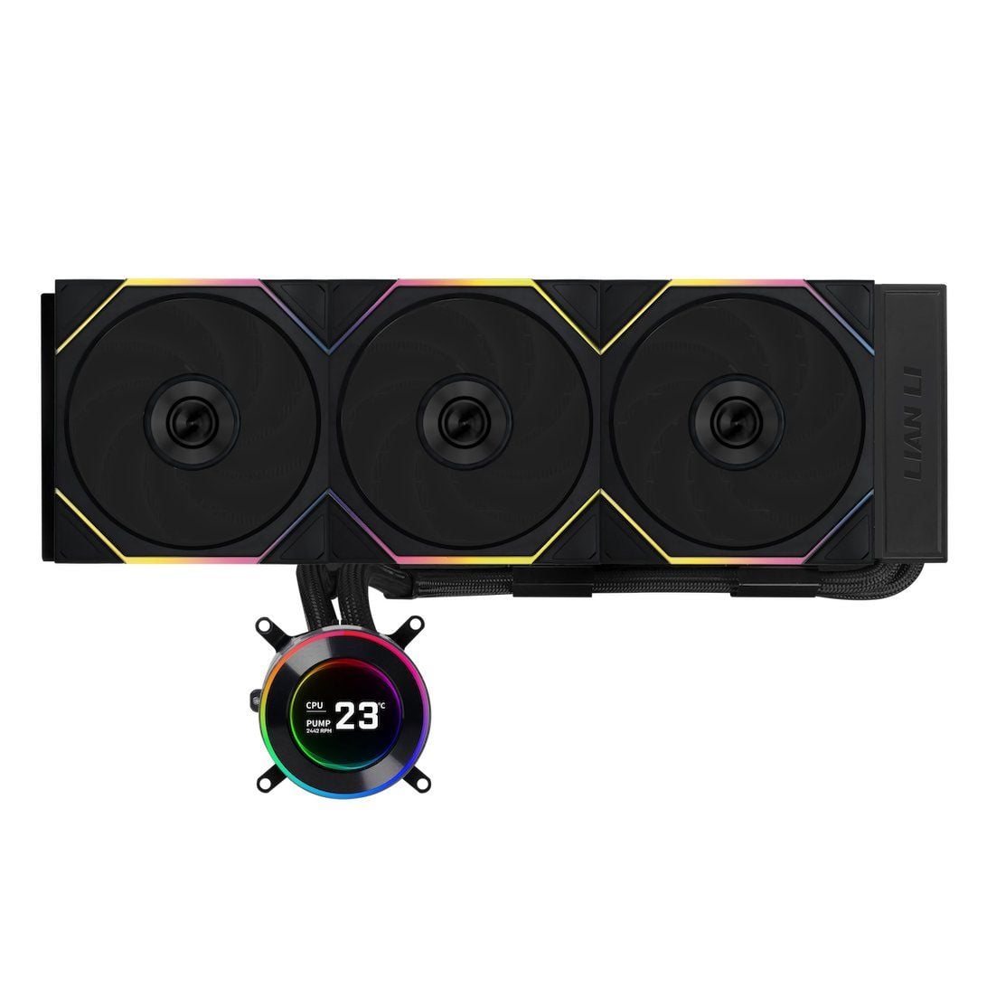 Tản Nhiệt Nước LianLi HydroShift II LCD 360TL Wireless Fan (Fan Viền ARGB) (GHS2LCD36TB) - Đen