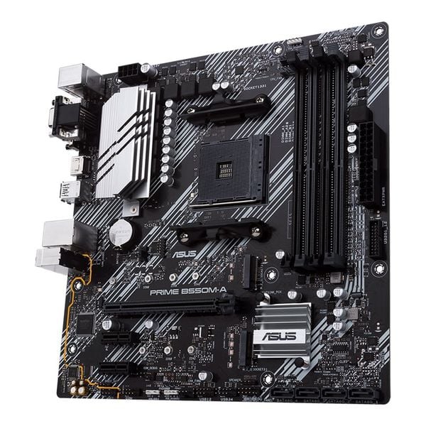  Mainboard ASUS Prime B550M-A DDR4 | AM4, mATX, 4 khe RAM 