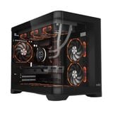  Thùng máy Mik Focalors | Đen, không kèm fan 