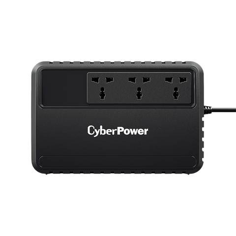 Bộ lưu điện UPS CyberPower BU650E 650VA/360W | Line-Interactive, AVR, 3 ổ cắm, Đen