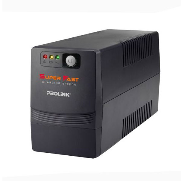  Bộ lưu điện UPS PROLINK PRO700SFC | 650VA/360W, Line Interactive, AVR 