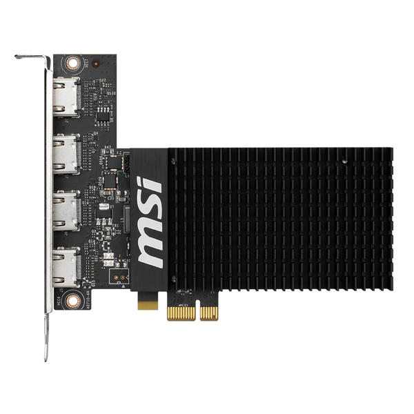  Card màn hình MSI GeForce GT 710 2G D3H LP | 2GB DDR3, 4 HDMI, 4K 