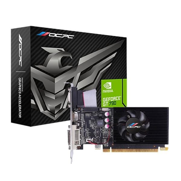  Card màn hình OCPC GeForce GT 730 | 4GB DDR3, 128-bit, Low Profile, Single Slot 