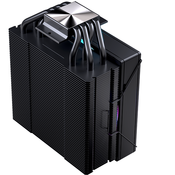  Tản nhiệt khí EINAREX Ventus V50 ARGB | 4 ống đồng, 1 Fan 120mm, Đen 