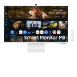  Màn hình thông minh Samsung M8 LS32FM803UEXXV | 32 inch, 4K/UHD, 60Hz, VA, AI, Smart TV Apps 