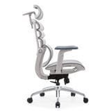  Ghế Công Thái Học Manson Foris, Màu Xám, Không gác chân | Đỡ Lưng Bionic Spine, Ngả Sâu 147 Độ, Tay 5D 