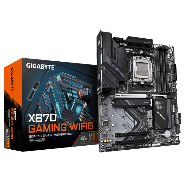  Mainboard Gigabyte X870 Gaming Wifi DDR5 | AM5, ATX, 4 khe RAM 