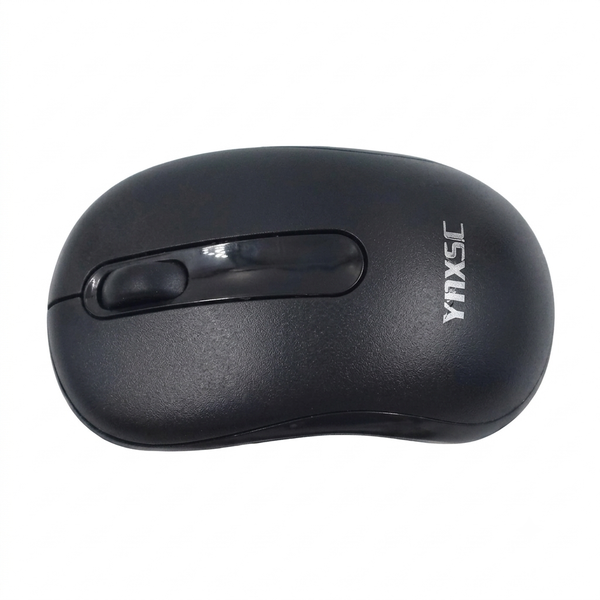  Chuột Gaming Ynxsc W108G Black | Không dây 2.4GHz, 1600 DPI, Ergonomic, Đen 