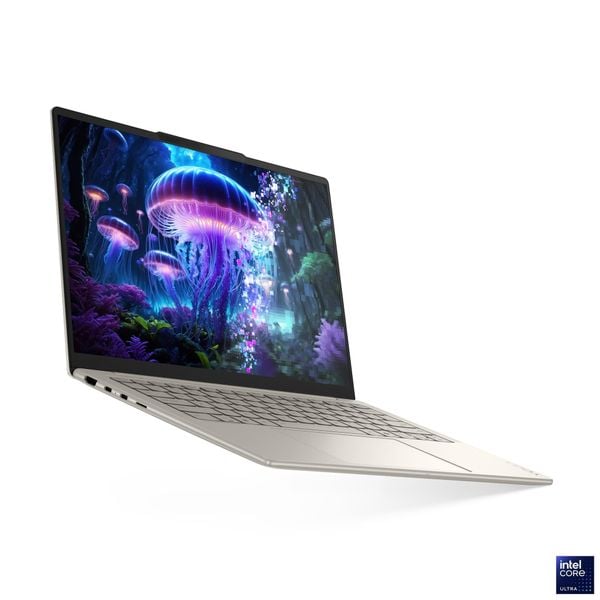  Laptop Lenovo Yoga Slim 7 14ILL10 83JX00D5VN | Ultra 5 226V, 16GB DDR5X, SSD 512GB NVMe, 14" WUXGA OLED, Intel Arc Graphics 130V, Win 11+Office, Trắng Kem 