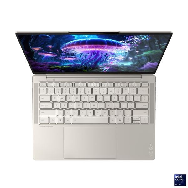  Laptop Lenovo Yoga Slim 7 14ILL10 83JX00D5VN | Ultra 5 226V, 16GB DDR5X, SSD 512GB NVMe, 14" WUXGA OLED, Intel Arc Graphics 130V, Win 11+Office, Trắng Kem 
