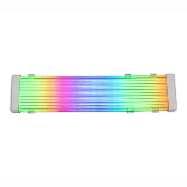  Cáp Leopard Trang Trí PC Led ARGB 24 Pin Main - Trắng 