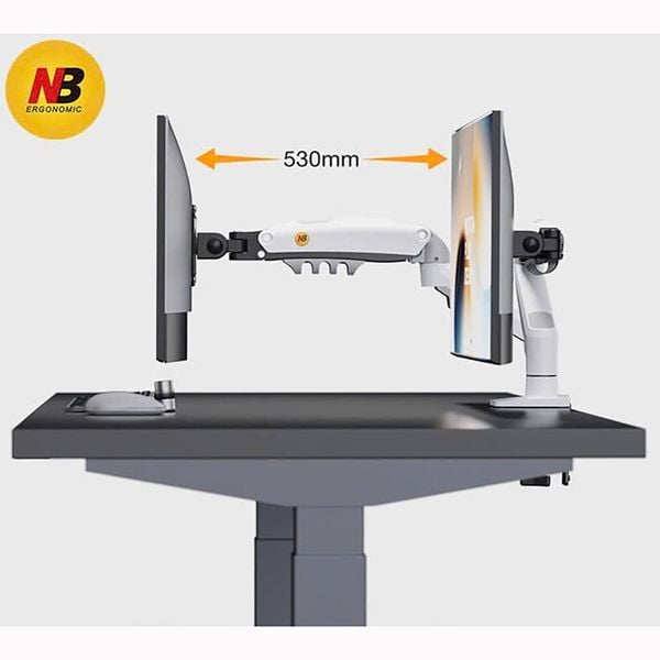  Giá Treo LCD Northbayou F80-XE 17"-32" | New Version 2026, Màu Trắng (EG) 