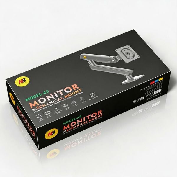  Giá treo màn hình North Bayou A5-XS Gaming Version 2026 | Chân đơn, 17-32 inch, Bạc 