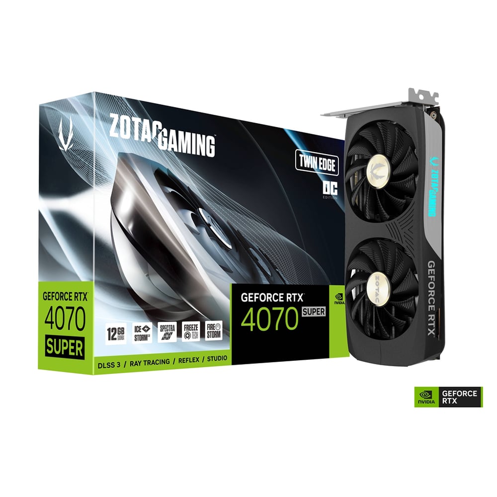 [Cũ] Card màn hình Zotac Gaming RTX4070SP 12GB Twin Edge Oc 2 Fan | BH 3T STAR