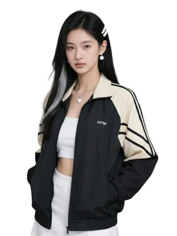  KHOÁC DÙ NÓN, VIỀN TAY, DÙ 2 LỚP, ĐEN 