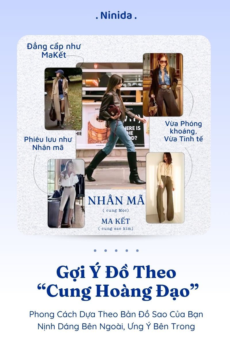  GỢI Ý ĐỒ THEO CUNG HOÀNG ĐẠO 