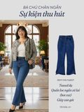  BIGSIZE QUẦN JEAN LOE LAI XẺ, DÀI 96 CM, BIGSIZE, ĐẬM 