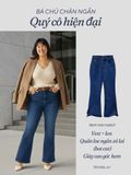  BIGSIZE QUẦN JEAN LOE LAI XẺ, DÀI 96 CM, BIGSIZE, ĐẬM 