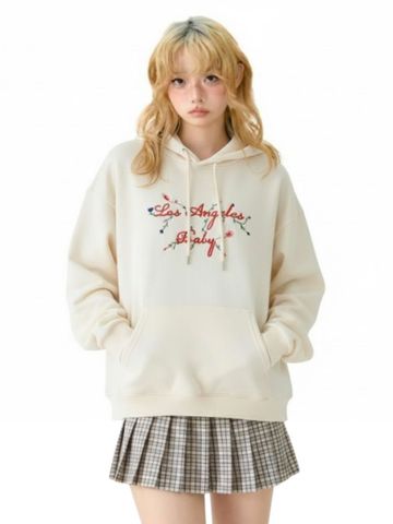  KHOÁC HOODIE NỈ, OVERSIZE, CÓ NÓN, BABY 